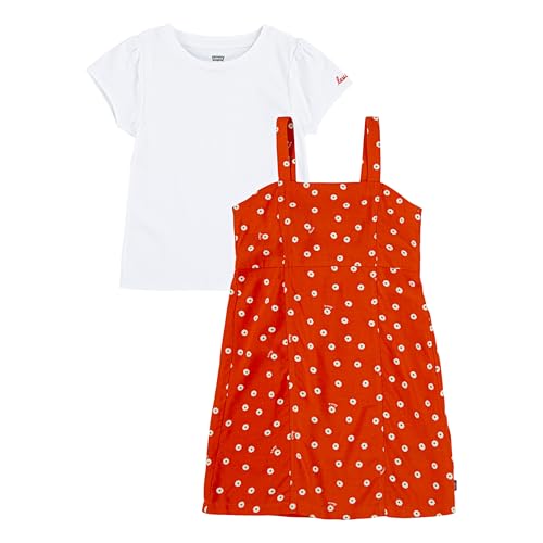Levi's girls T-shirt and Dress 2-piece Outfit Set