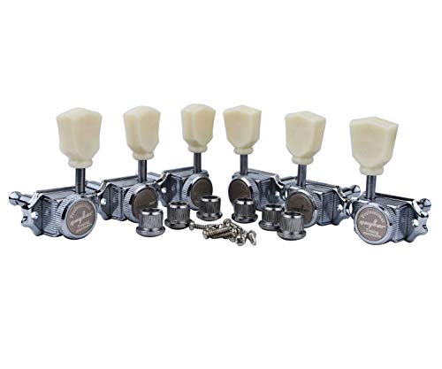 Guyker G-TUNER-015GK44SPCREAMHANDLE Locking Guitar Machine Heads cover