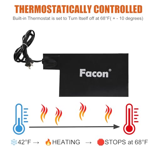 Facon 120V Battery Heater Pad