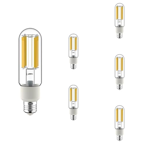 SILAMP Ampoule LED Éclairage Public E27 18W 2700lm (Pack de 6) - Blanc Chaud 2300K - 3500K