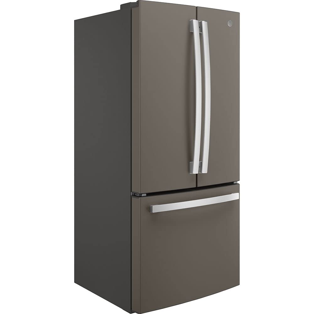 GE Gwe19jmles 33" Counter Depth French Door Refrigerator With 18.6 Cu. Ft. Total Capacity, Slate on Fridge.com - View 2
