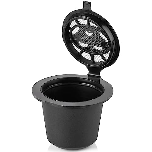 Nespresso Capsules Refillable - Reusable Coffee Pods For Nespresso Cups - OriginalLine Compatible - Pack of 6