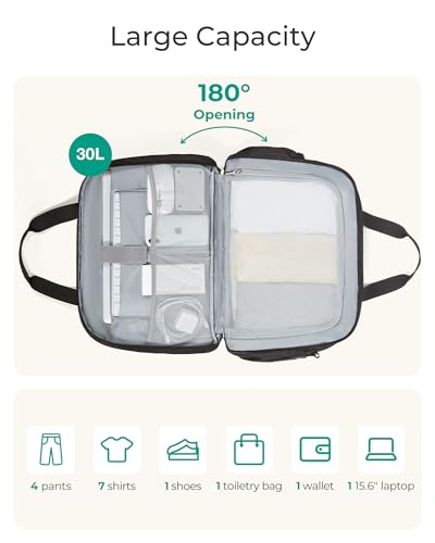Bagsmart Duffle Bag For Travel, Weekender Bags For Women With Wet Pocket, Carry On Bag Underseat For Airplane thumb #1