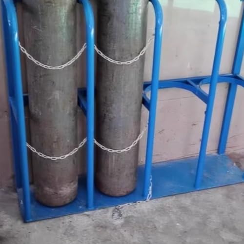 Support de bouteille de gaz fixe contre le basculement d'oxygène - 8