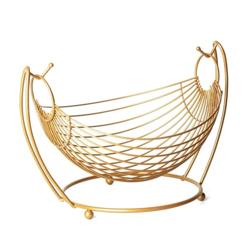 Panier à fruits en acier durable | Organisateur de bureau chic