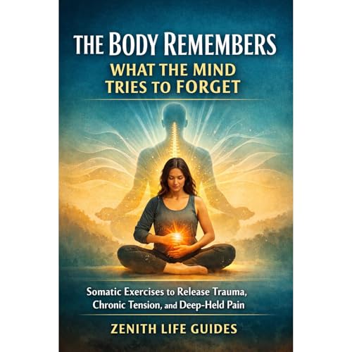 THE BODY REMEMBERS WHAT THE MIND TRIES TO FORGET Audiolibro Por Zenith Life Guides Press arte de portada