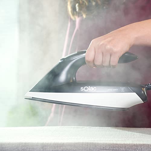Solac CPB6100 Optima Center 3000 - Centro de planchado, 7 bares de presión, silencioso, 3000 W, Quick-Start en 30", golpe vapor 400 g/min, máx vapor constante 130 g/min, 1.5 L, cerámica, Multicolor - imagen 5
