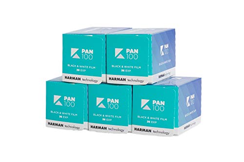 Kentmere PAN 100 白黒フィルム 35mm 36枚撮 5本