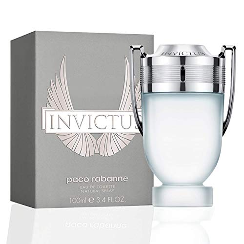 Invictus by Paco Rabanne for Men Eau de Toilette Spray, 3.4 Oz