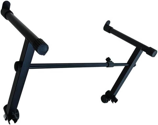 2 Tier Keyboard stand extension Electric Digital Piano Stand keyboard stand tier Adjustable piano stand Metal Black