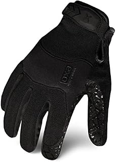 Ironclad EXOT-GBLK-04-L Tactical Operator Grip Glove, Stealth Black, Large