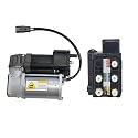 AIRSUSFAT Luftfederungs-Kompressorpumpe mit Ventilblock kompatibel mit Mercedes Benz C/E/GLC Klasse W205 S205 W213 S213 X253 C253 2053200104 2133200104 0993200058 A0993200058