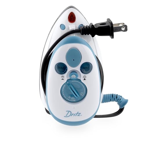 Dritz Mighty Travel Steam Iron: Mini Iron for Quilting, Crafts & Sewing, Compact Portable Travel Steamer for Home & On-the-Go Use by Dritz - Image 7