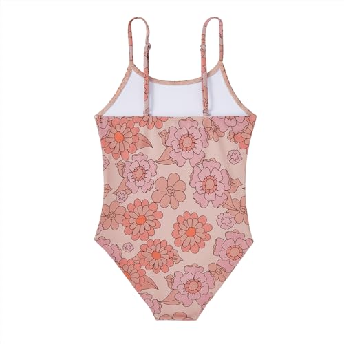 Image of Zando Girls Bathing Suit Size 2-10 Years - Cute Toddler Swimsuit Girl Adjustable One Piece Swimwear for Summer Beach Wear