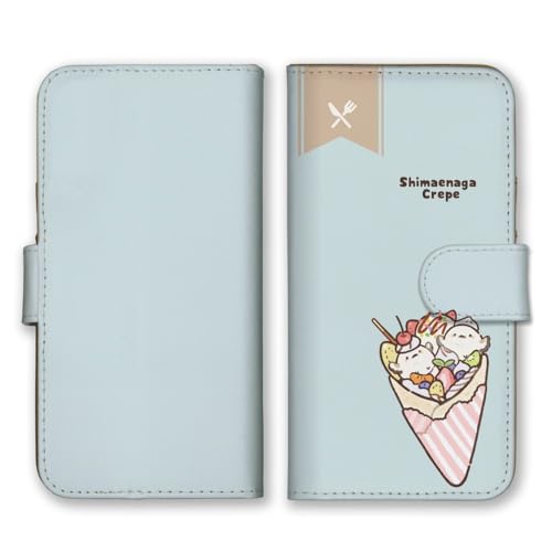 スマホケース iPhone 16 Pro アイフォン16プロ ケース カバー 手帳型 手帳型ケース シマエナガ 可愛い クレープ スイーツ カラー03