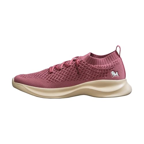 Image of Neeman's Knit Gliders Women Sneakers | Stylish Casual Shoes for Men with Airknit Breathable Upper | Anti-Skid EVA Sole Footwear | Lightweight Lace-Up Sneaker