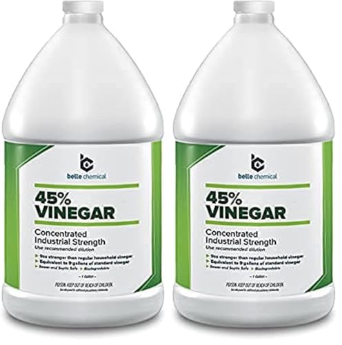 Image of 45% Pure Vinegar - Concentrated Industrial Grade (1-Gallon) (Pack of 2)