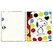 Spiral Premium Paper Notebook, Peanuts Snoopy reading (17x20cm)