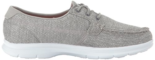 Skechers Skechers Performance Women's Go Step-Escape Boat Shoe,gray,11 M US