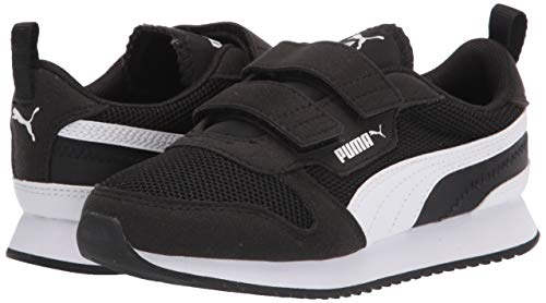 Puma Unisex Child R78 Hook And Loop Sneaker, Black/White, 7 Toddler Us #TOP6