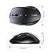 TECKNET Bluetooth Mouse, 4800 DPI Wireless Mouse, 2-Year Battery 6 Adjustable DPI, 6 Buttons Compatible with Laptop/Windows/Computer - Grey