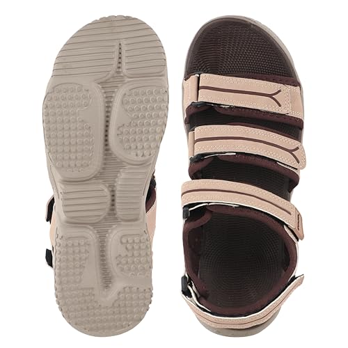 Image of FUEL Sandals & Floaters for Mens & Boys Comfortable & Lightweight Dailywear, Anti-Skid Flexible & Breathable for Running, Walking Stylish Casual Sandal for Outdoor Footwear For Gents (Keta)