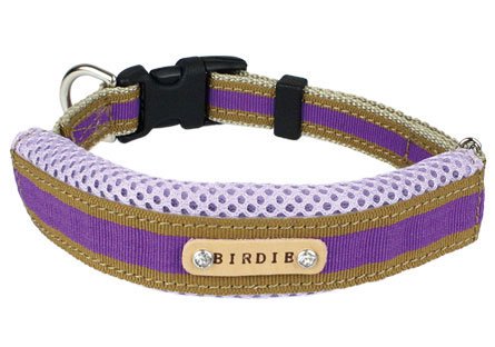 バーディ (BIRDIE) アンファンリード パープル 8390 犬の胴輪 Luxe birdie Luxeハートパヴェ胴輪リード リュクスバーディ