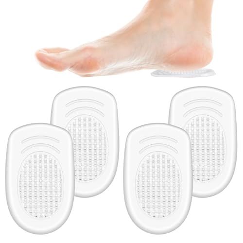 Silicone Gel Heel Cups (4Pcs)