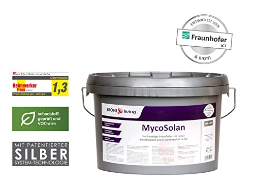 Bioni MycoSolan Innenfarbe gegen Schimmel mit Silber-System-Technologie