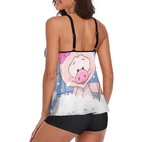 Maillot de bain tankini ensemble bikini short de garcon robe plage