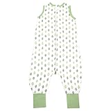 Bublo Baby Toddler Sleep Sacks with Feet - 3T-4T Wearable Blanket - Muslin Sleeping Sack with Legs - 0.5 TOG