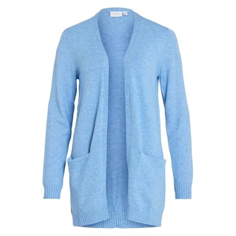 VILA Cardigan Ouvert Blissful Blue Cover