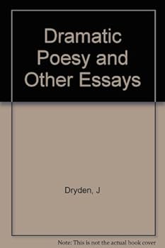 Hardcover Dramatic Poesy and Others Essays Book