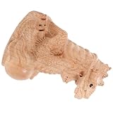 Statues de dragon - largement utilisées, la statue de dragon en bois peut être utilisée pour décorer votre chambre, bureau, cour, salon, maison ou voiture, ornement de dragon de table