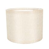 Accessoires de lampe : l'abat-jour est fabriqué en tissu de et en métal, qui peut durer longtemps.