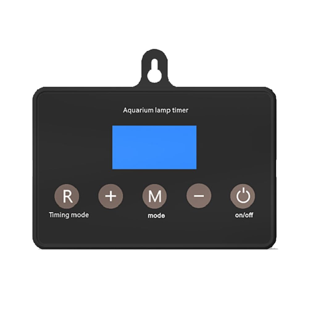Jnchdghwa Aquarium Timer Controller Intelligent Fish Tank Light Timing Control System Intelligent Led Light Dimming Controller Timer Marine Aquarium Controller for Pet Fish Water Tank