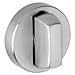 Baldwin 6760 Modern Round Turn Piece for Baldwin Estate Collection, Satin Chrome