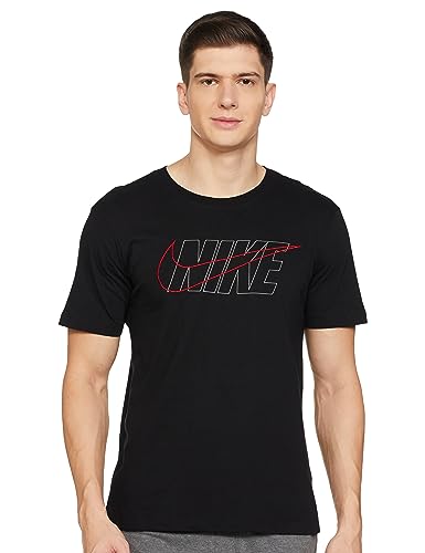 Image of Nike Men's Solid Regular Fit T-Shirt
