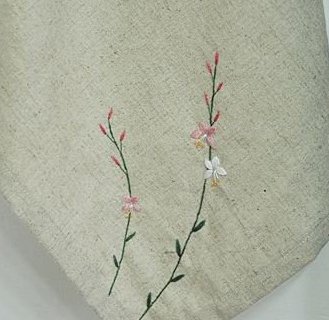 image for Natural Linen Needlework Embroidery Fabric Cross Stitching Aida Cloth 