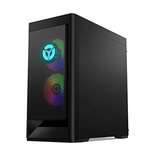 Lenovo Legion T5 Gen 7 – Gaming-PC (Intel Core i7-12700F, 1TB SSD, RAM 16 GB, NVIDIA GeForce RTX 3070-8 GB, ohne Betriebssystem), Schwarz, spanische QWERTY-Tastatur