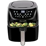 Horno freidora de aire PowerXL Crisp 'N Bake baja de precio + 6 meses sin intereses PowerXL Freidora de Aire Digital Vortex de 3.8L, Cocción en 2 Niveles, 10 Funciones, Sin Precalentar, AF-E4001-LA
