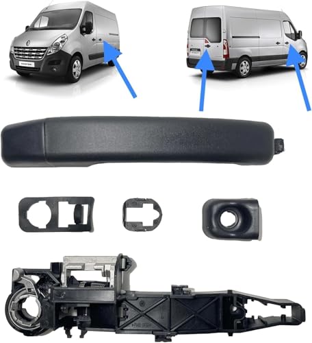 Mécanisme Poignée Porte Intérieure Gauche Ou Coulissante Droite - Compatible Renault Master 3, Opel Movano B, Nissan NV400