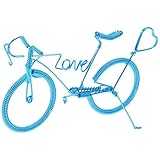 Petit vélo pour loisirs créatifs – fabriqué en alliage, durable et au design rétro qui apporte une touche d'élégance à la pièce. modèle réduit de vélo