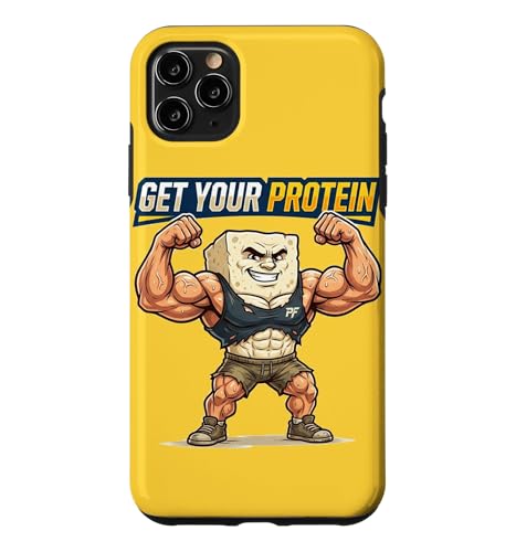 Get Your Protein Funny Jacked ���� �r�[�K���f���[�h �X�}�z�P�[�X iPhone 11 Pro Max �p