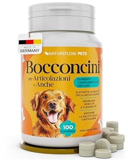 Premium Integratore Articolazioni Cane - PLURIPREMIATO VINCITORE DEI TEST Prodotto in Germania - Massima Efficacia Integratori Cane Articolazioni - Joint Care Cani Articolazioni 100 Compresse