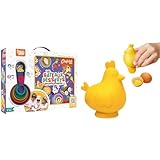 Chefclub Kids - Livre Gâteaux & Desserts + Séparateur d’Œuf Silicone Sans BPA - 25 Recettes Illustrées, Mesure avec Tasses Chefclub, Apprentissage Pâtisserie Ludique - Idée Cadeau Enfant 4 Ans+