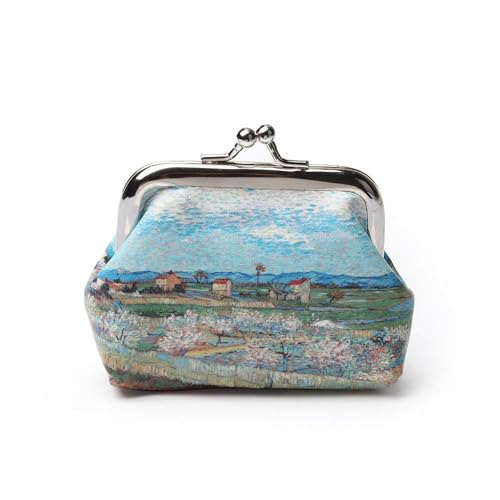 Carteira pequena feminina, mini estampada, porta-moedas, bolsas para cartões de dinheiro, Multicor, E