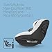 Maxi-Cosi Autositzbezug aus Bio-Baumwolle für Pearl 360, Mica (Eco) und Mica 360 S (Comfort), Weiches, Atmungsaktives und Feuchtigkeitsabsorbierendes Material, Waschmaschinenfest, Natural White