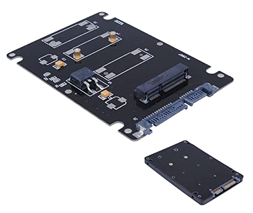 Adaptador Mini PCI-E mSATA a caja SATA 2.5" miniatura 7