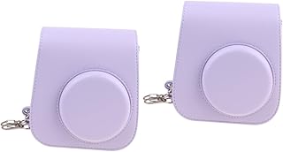 Gatuida 2Pcs Bolsa De Câmera Instantânea Corpo Cruzado Bolsa De Câmera Instantânea 11 Mini 9 Bolsa De Câmera Mini 11 Bolsa De Câmera Instantânea Bolsa De Câmera Crossbody Bolsa De Couro